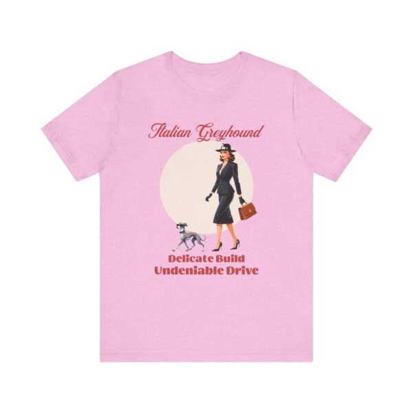 Italian Greyhound T-Shirt with a Mafia Vibe