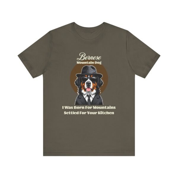 Bernese Mountain Dog T-Shirt with a Mafia Look - Image 2