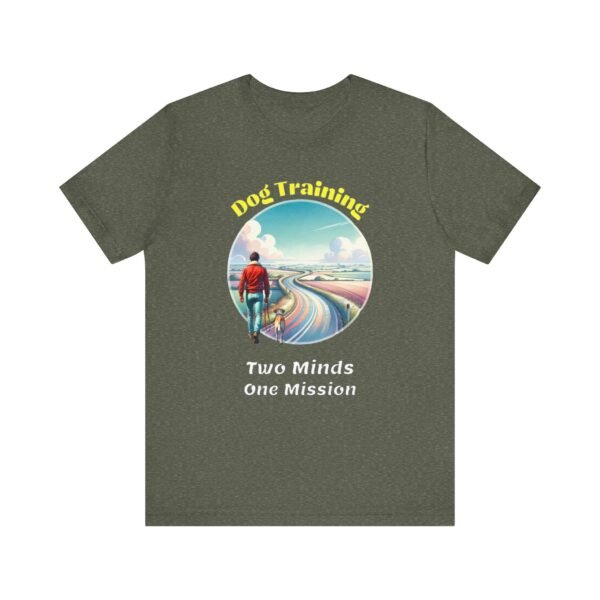 Dog Training – Two Minds, One Mission Unisex T-Shirt - Image 4