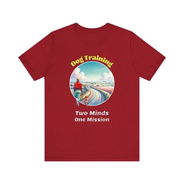 Dog Training – Two Minds, One Mission Unisex T-Shirt - Image 6