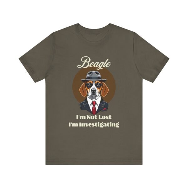 Beagle T-Shirt with a Mafia Look - Image 2
