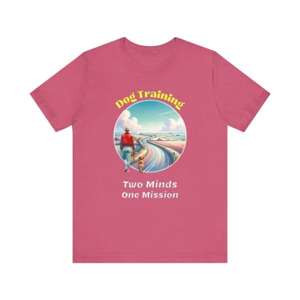Dog Training – Two Minds, One Mission Unisex T-Shirt - Image 7