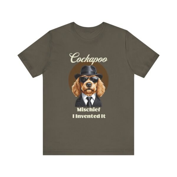 Cockapoo T-Shirt with a Mafia Look - Image 2