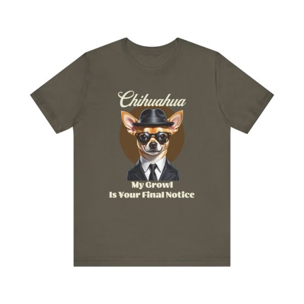 Chihuahua T-Shirt with a Mafia Look - Image 2