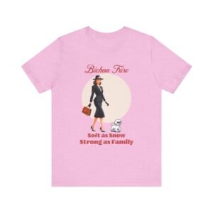 Bichon Frise T-Shirt with a Mafia Vibe