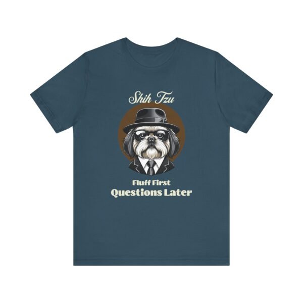 Shih Tzu T-Shirt with a Mafia Look - Image 4