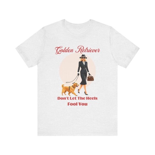 Golden Retriever T-Shirt with a Mafia Attitude - Image 3