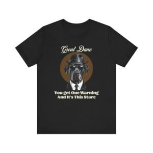Great Dane T-Shirt with a Mafia Look