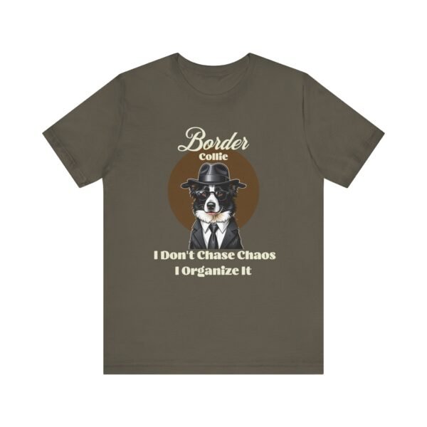 Border Collie T-Shirt with a Mafia Look - Image 2