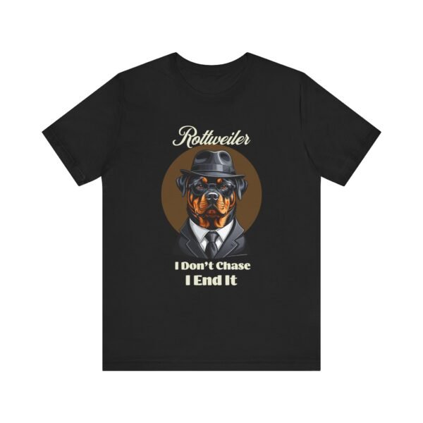 Rottweiler T-Shirt with a Mafia Look