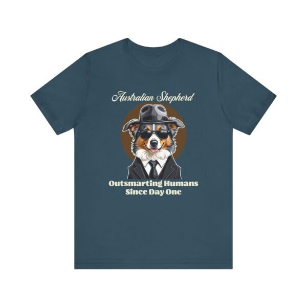 Australian Shepherd T-Shirt with a Mafia Look - Image 4