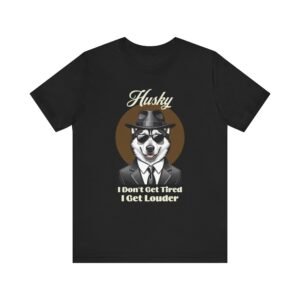 Husky T-Shirt with a Mafia Look
