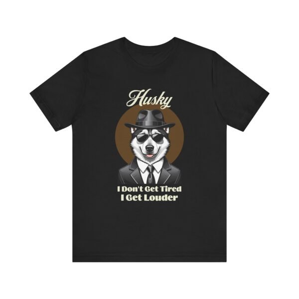 Husky T-Shirt with a Mafia Look