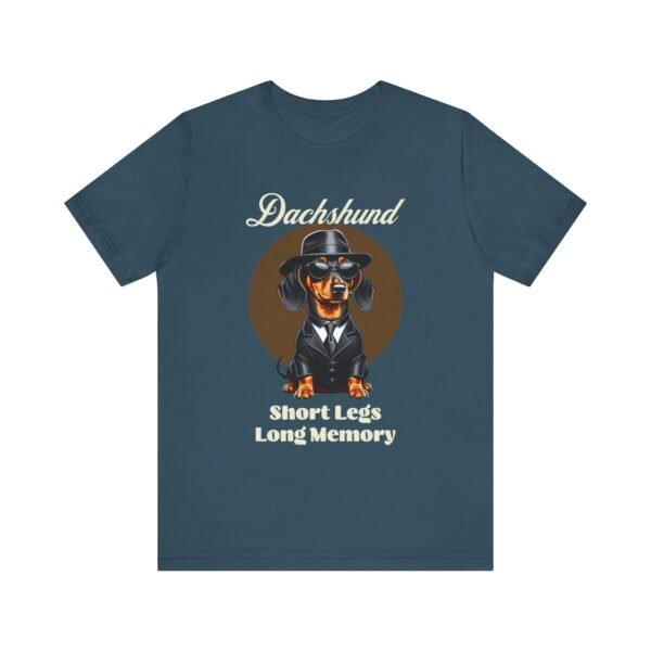 Dachshund T-Shirt with a Mafia Look - Image 4