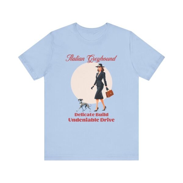 Italian Greyhound T-Shirt with a Mafia Vibe - Image 4