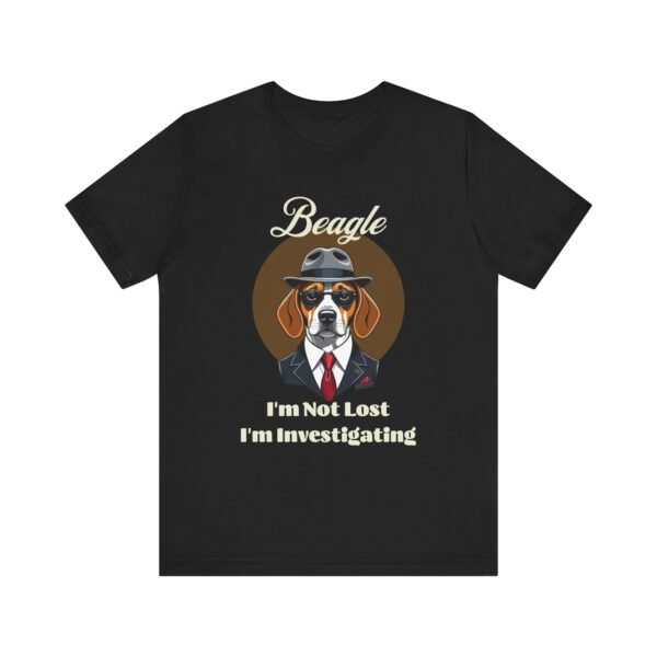 Beagle T-Shirt with a Mafia Look