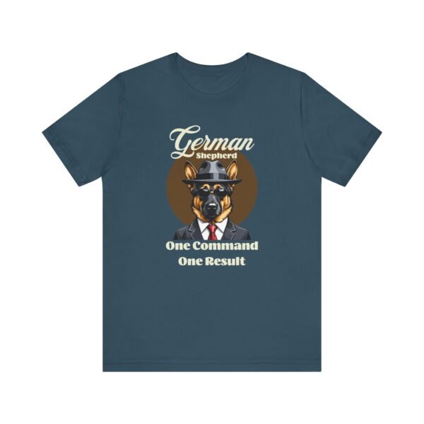 German Shepherd T-Shirt in Gangster Style - Image 4