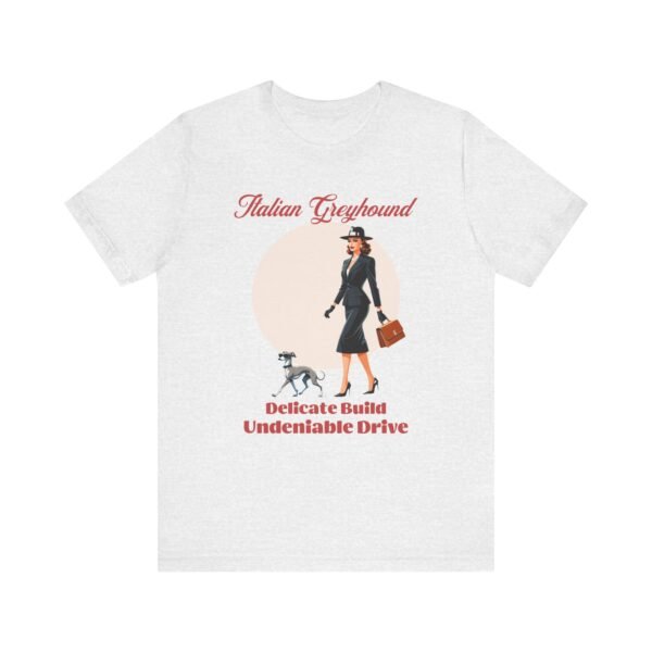 Italian Greyhound T-Shirt with a Mafia Vibe - Image 3