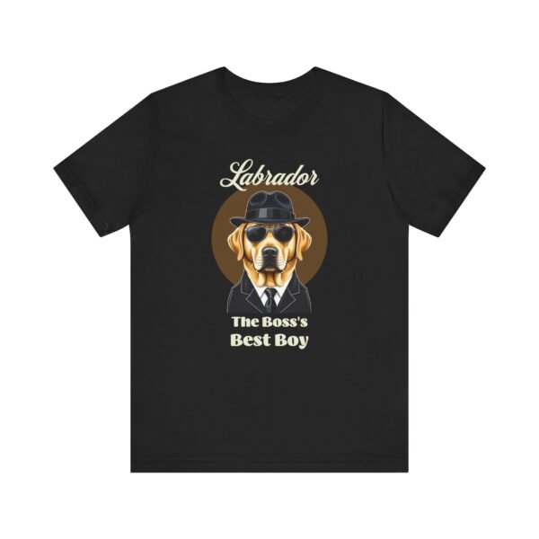 Labrador T-Shirt With Strong Mafia Vibes