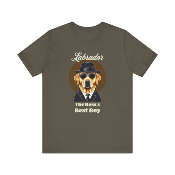 Labrador T-Shirt With Strong Mafia Vibes - Image 2