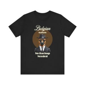 Belgian Malinois T-Shirt with a Mafia Look
