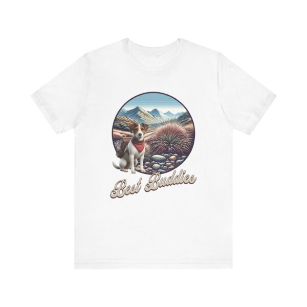 Jack Russell Terrier Hiking T-Shirt – Best Buddies Energetic Dog Lover Tee