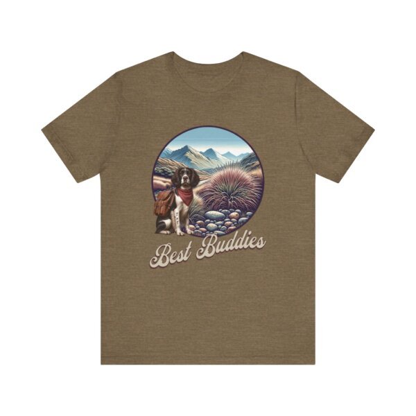 English Springer Spaniel Hiking T-Shirt – Best Buddies Dog Adventure Tee - Image 4