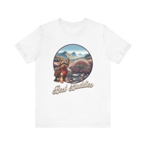 Yorkshire Terrier Hiking T-Shirt – Best Buddies Tiny But Mighty Dog Tee