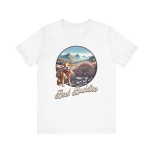 Pit Bull Terrier Hiking T-Shirt – Best Buddies Strong & Loyal Dog Tee