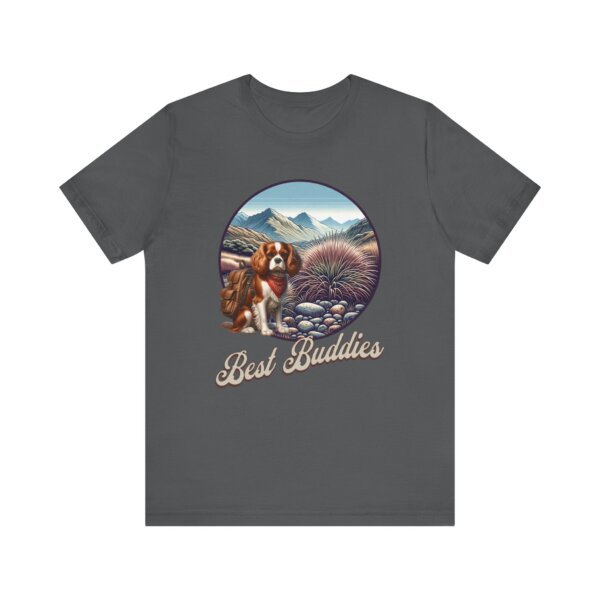 Cavalier King Charles Spaniel Hiking T-Shirt – Best Buddies Dog Lover Tee - Image 5