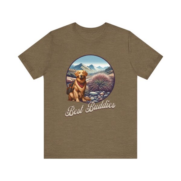 Golden Retriever Hiking T-Shirt – Best Buddies Loyal Dog Lover Tee - Image 4
