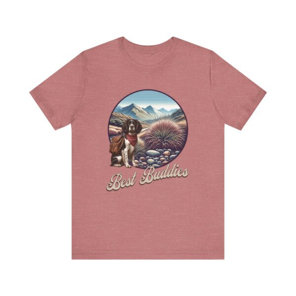 English Springer Spaniel Hiking T-Shirt – Best Buddies Dog Adventure Tee - Image 3