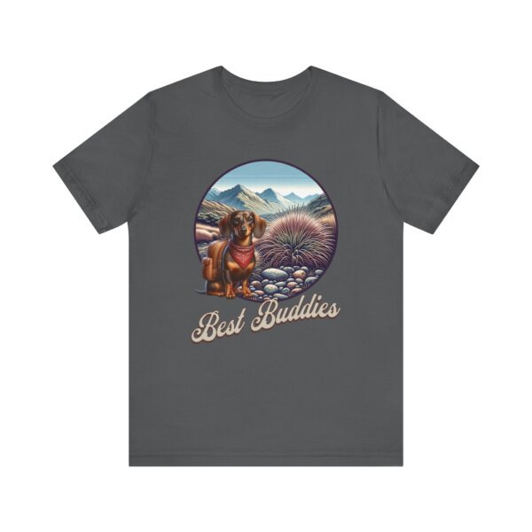 Dachshund Hiking T-Shirt – Best Buddies Adventure Dog Lover Tee - Image 5