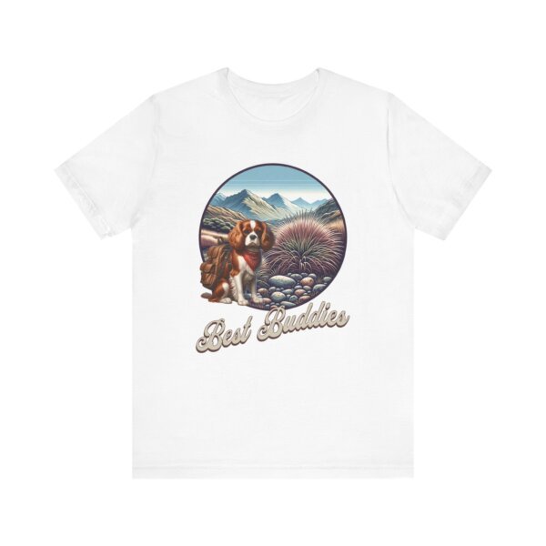 Cavalier King Charles Spaniel Hiking T-Shirt – Best Buddies Dog Lover Tee