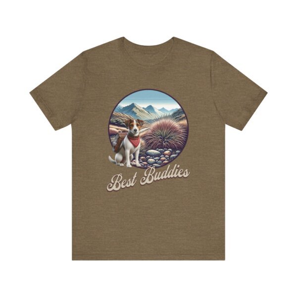 Jack Russell Terrier Hiking T-Shirt – Best Buddies Energetic Dog Lover Tee - Image 4
