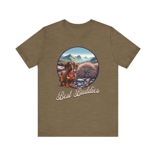 Dachshund Hiking T-Shirt – Best Buddies Adventure Dog Lover Tee - Image 4