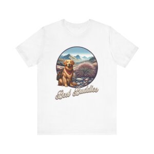 Golden Retriever Hiking T-Shirt – Best Buddies Loyal Dog Lover Tee