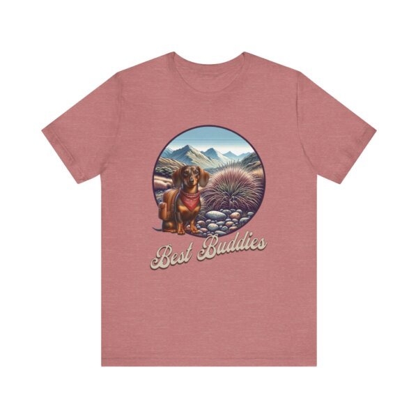 Dachshund Hiking T-Shirt – Best Buddies Adventure Dog Lover Tee - Image 3